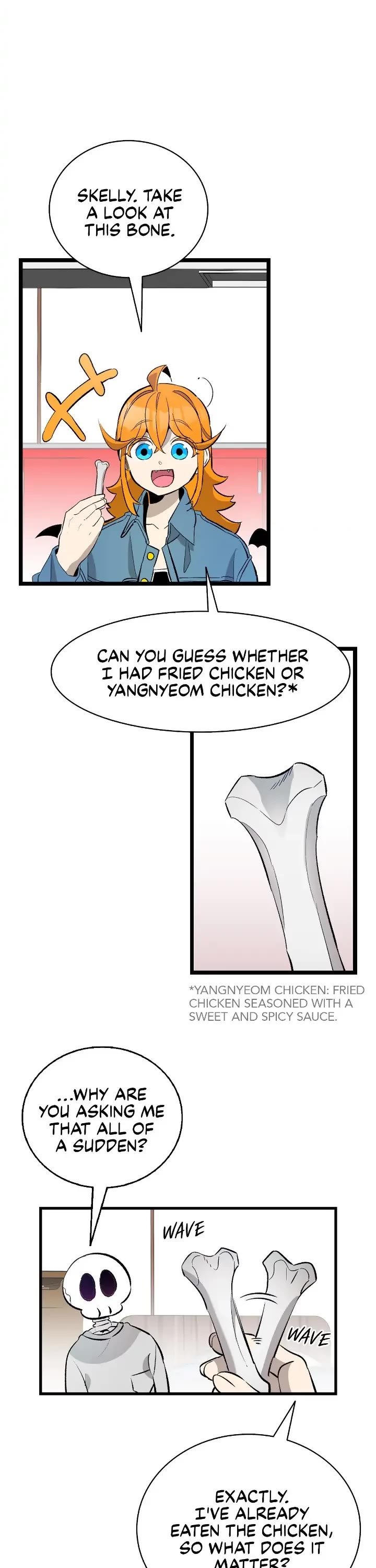 The Skeleton Becomes a Cat Dad chapter 146 page 22