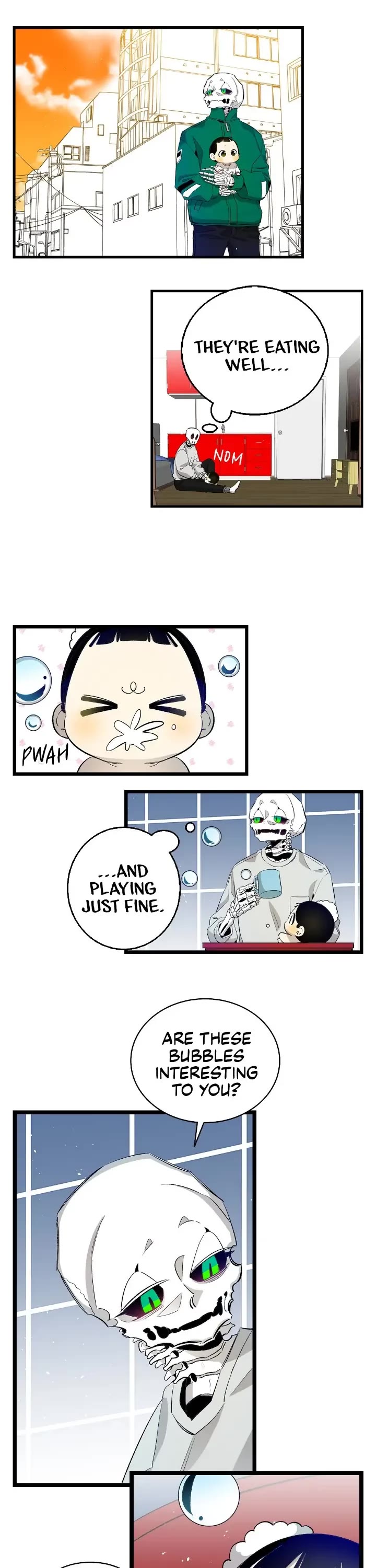 The Skeleton Becomes a Cat Dad chapter 147 page 22