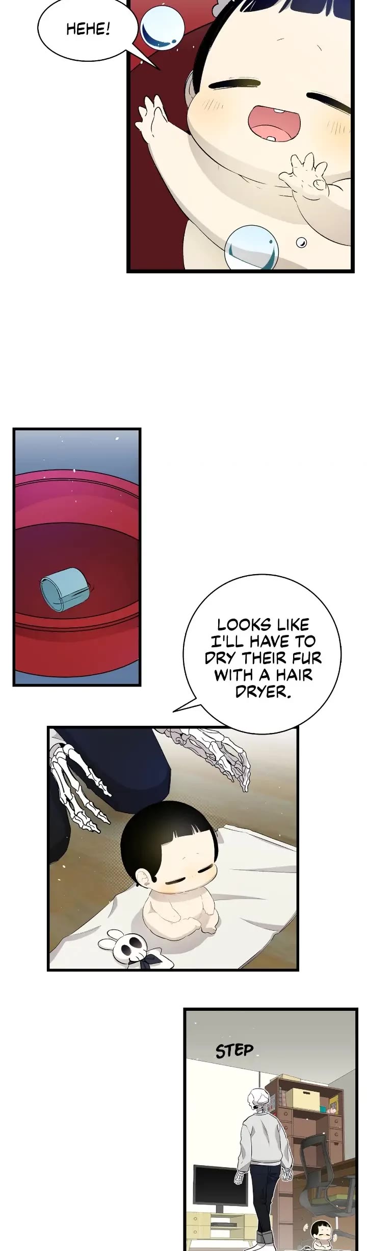 The Skeleton Becomes a Cat Dad chapter 147 page 23