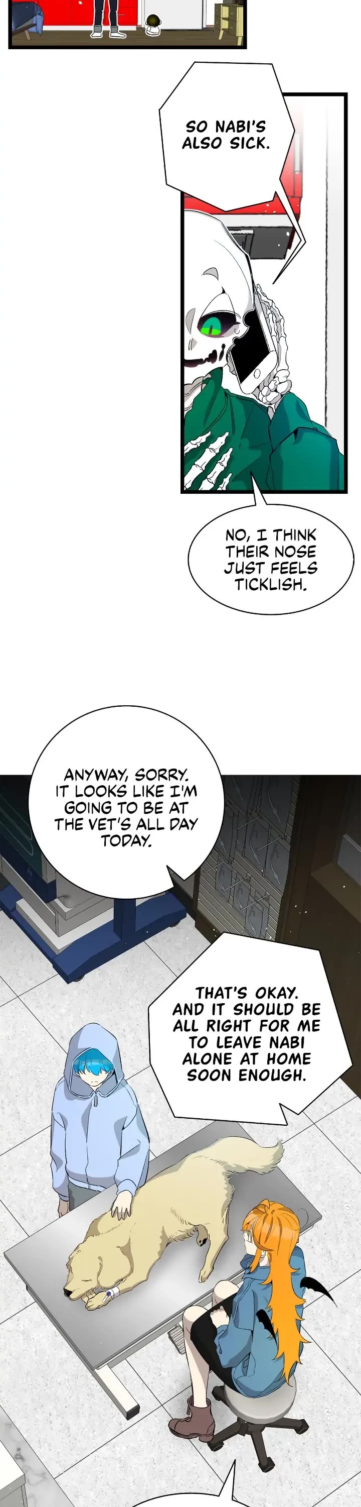 The Skeleton Becomes a Cat Dad chapter 147 page 6