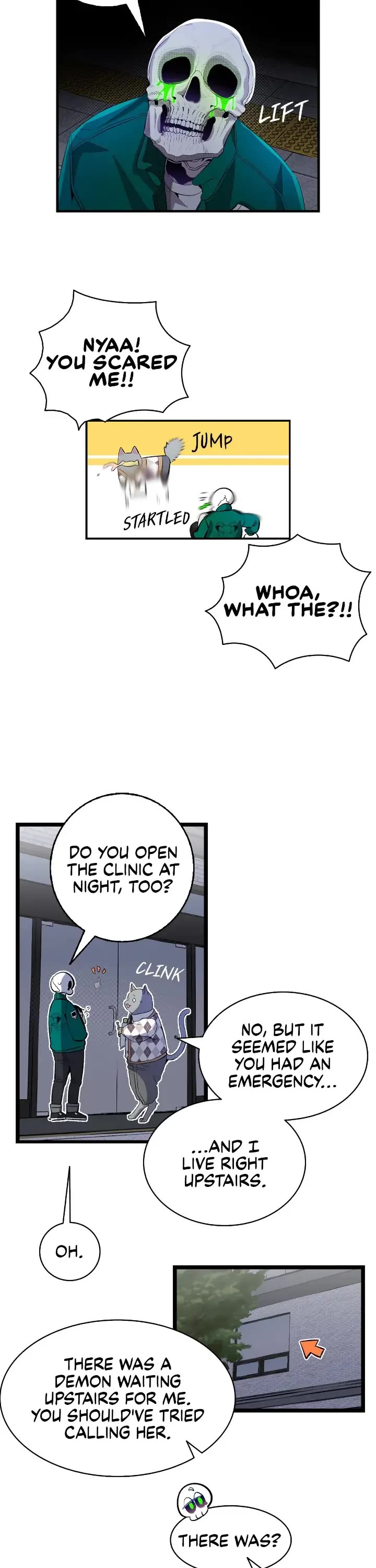 The Skeleton Becomes a Cat Dad chapter 148 page 18