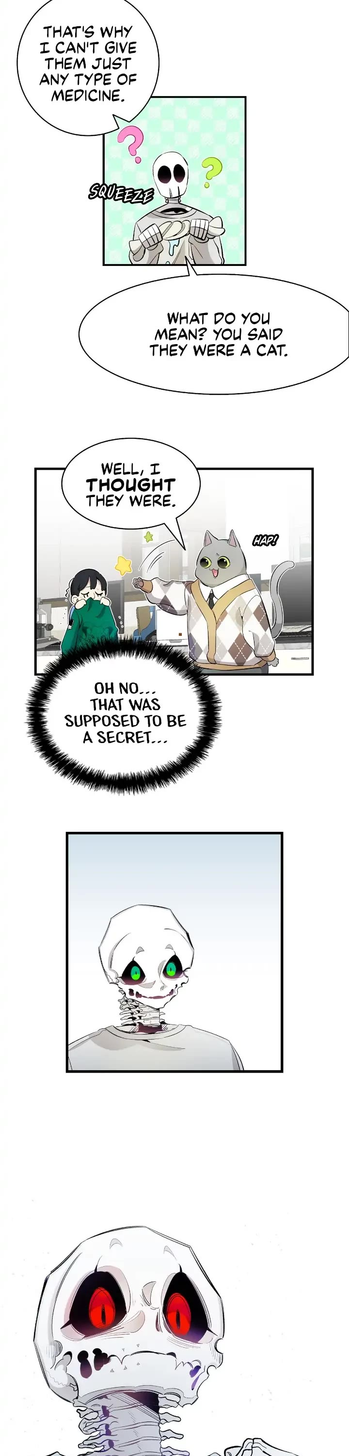 The Skeleton Becomes a Cat Dad chapter 148 page 23