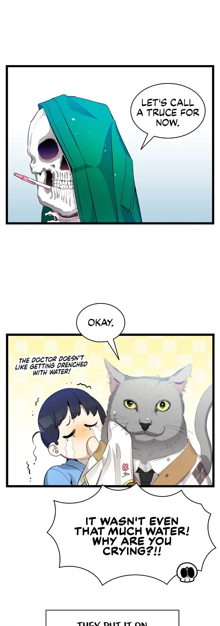 The Skeleton Becomes a Cat Dad chapter 148 page 25
