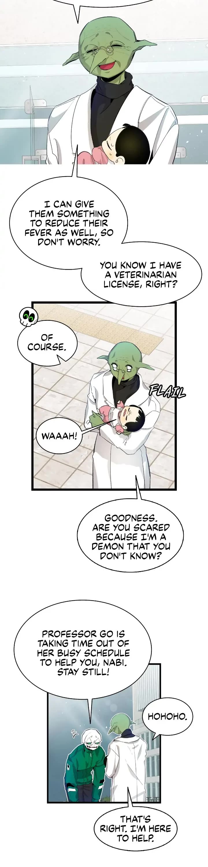 The Skeleton Becomes a Cat Dad chapter 149 page 17