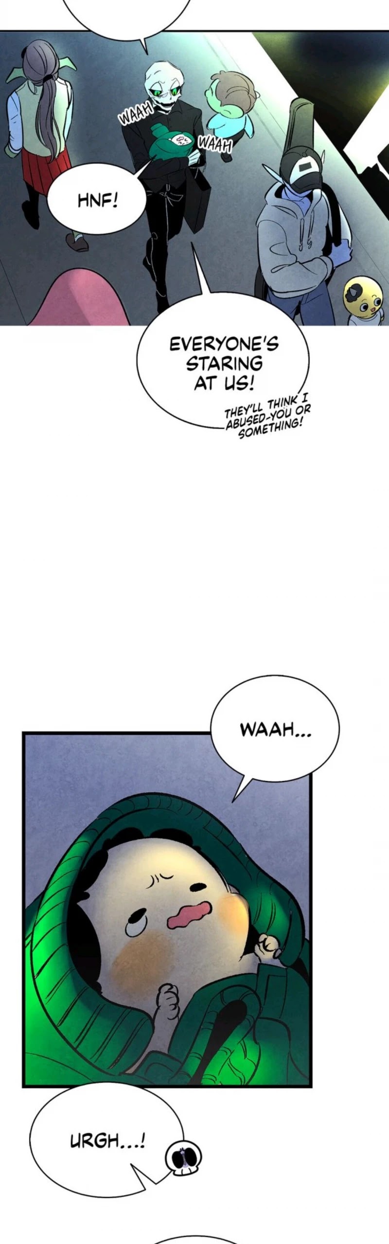 The Skeleton Becomes a Cat Dad chapter 15 page 24