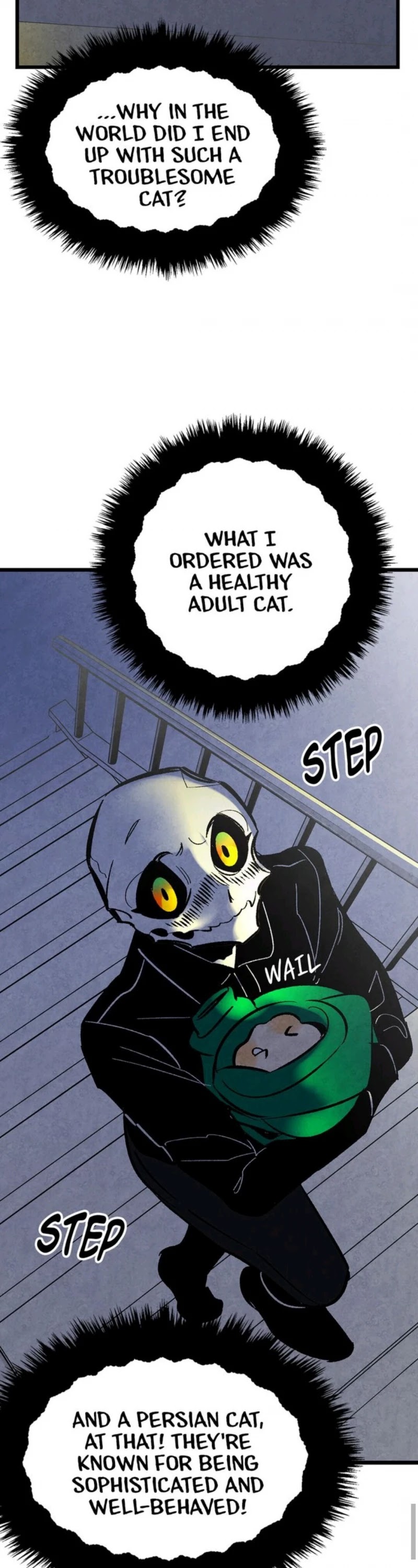The Skeleton Becomes a Cat Dad chapter 15 page 26