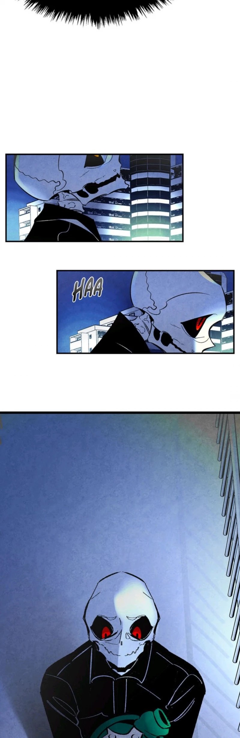 The Skeleton Becomes a Cat Dad chapter 15 page 27