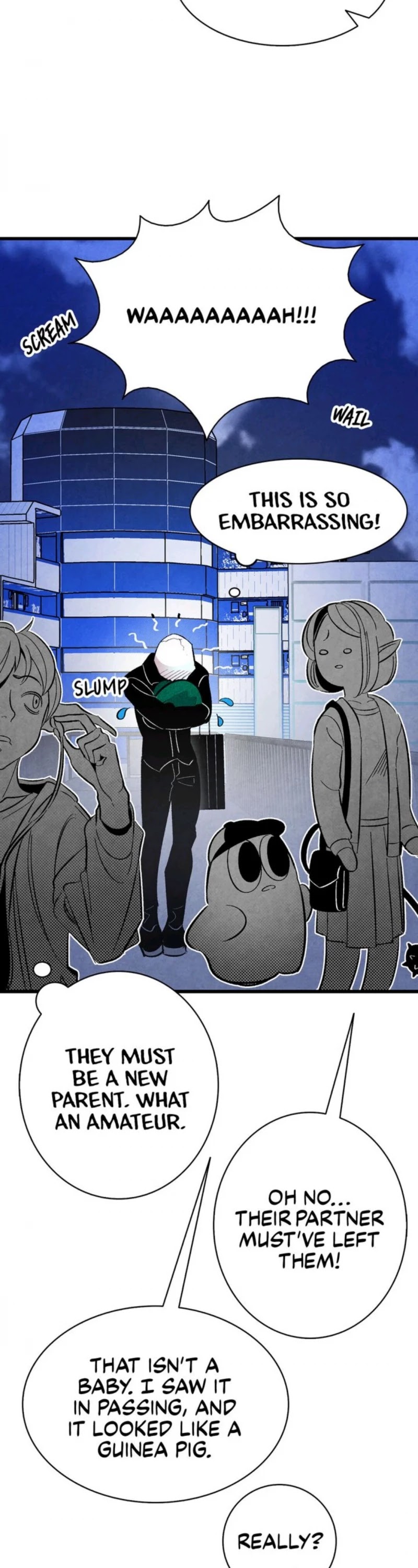 The Skeleton Becomes a Cat Dad chapter 15 page 33