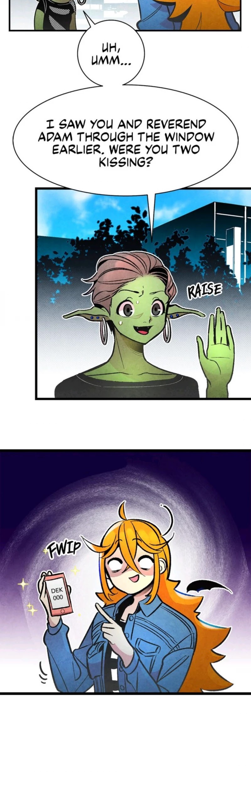 The Skeleton Becomes a Cat Dad chapter 15 page 7