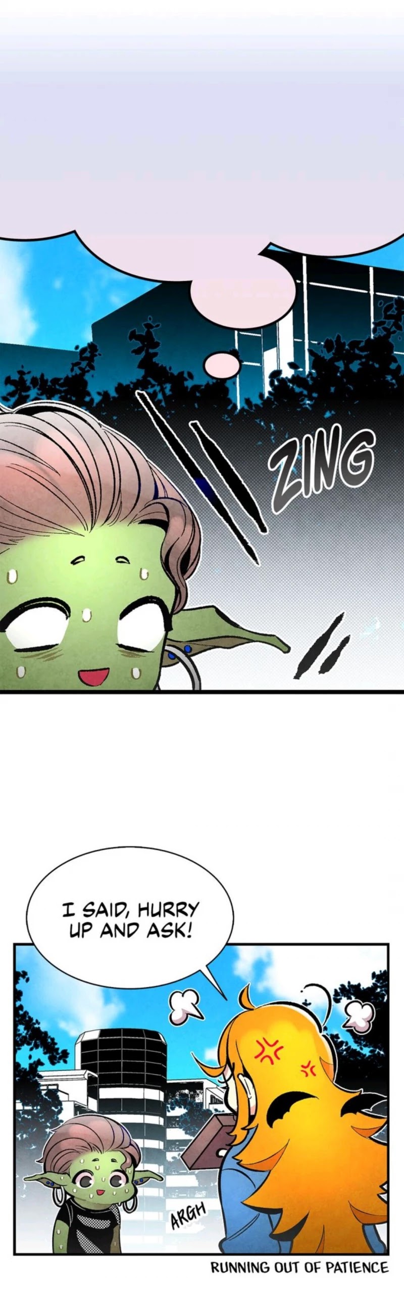 The Skeleton Becomes a Cat Dad chapter 15 page 8