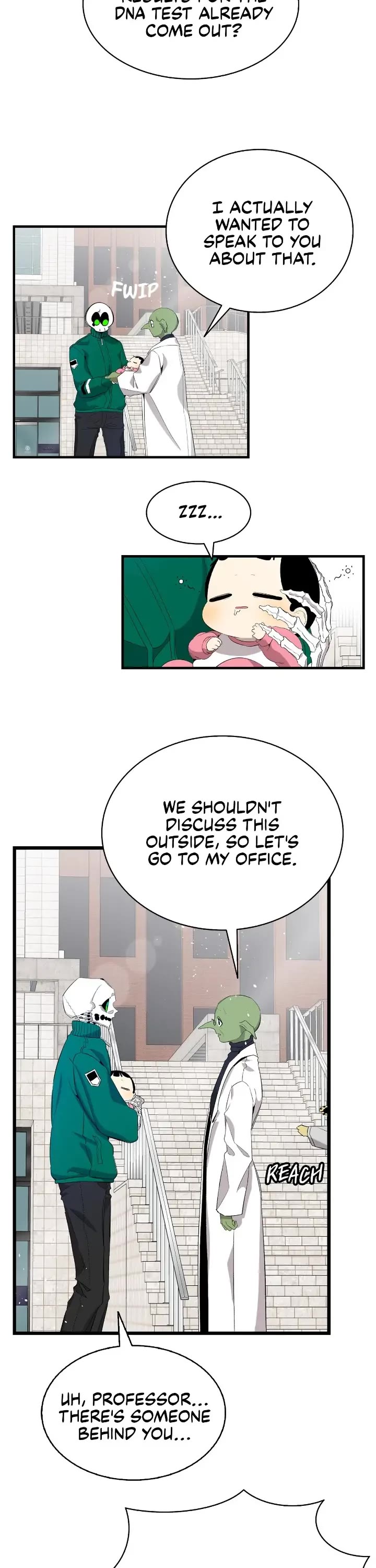 The Skeleton Becomes a Cat Dad chapter 150 page 11