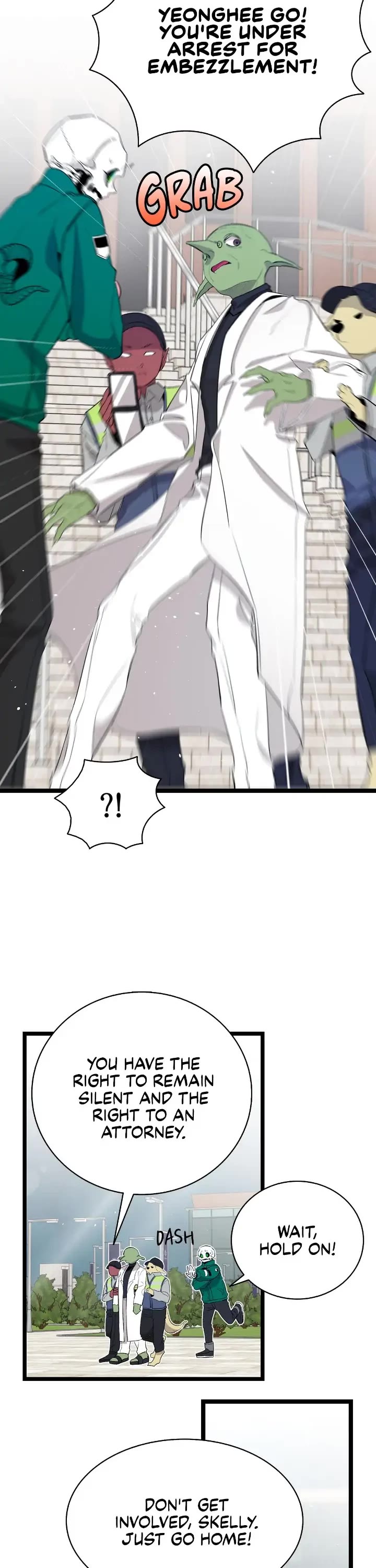 The Skeleton Becomes a Cat Dad chapter 150 page 12