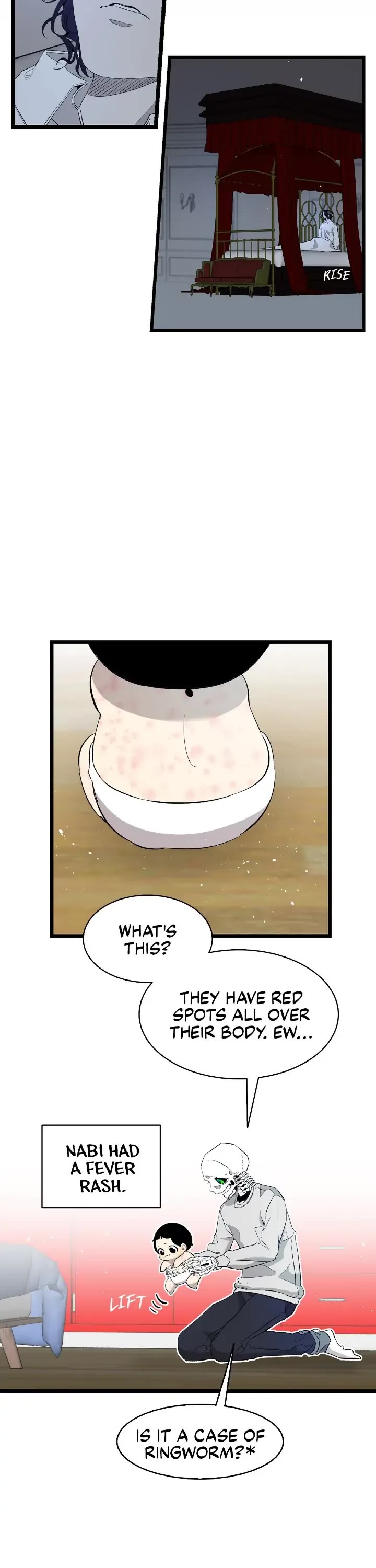 The Skeleton Becomes a Cat Dad chapter 150 page 17