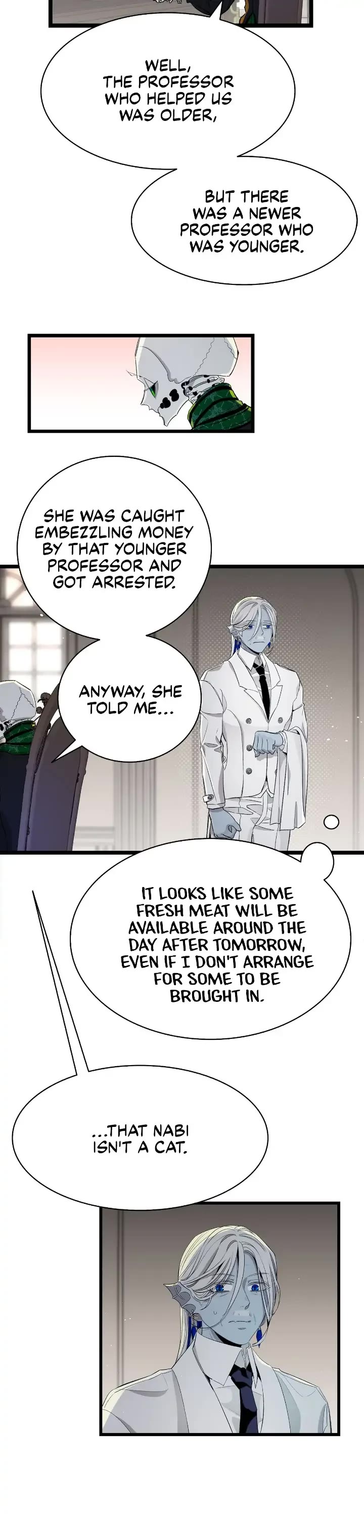 The Skeleton Becomes a Cat Dad chapter 150 page 21