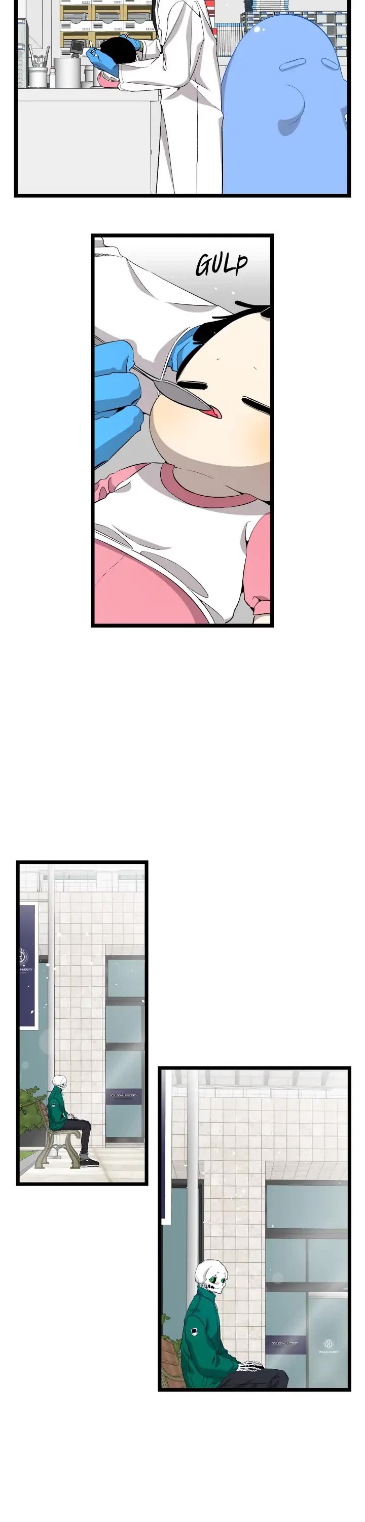 The Skeleton Becomes a Cat Dad chapter 150 page 8