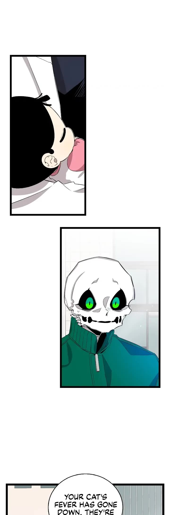 The Skeleton Becomes a Cat Dad chapter 150 page 9