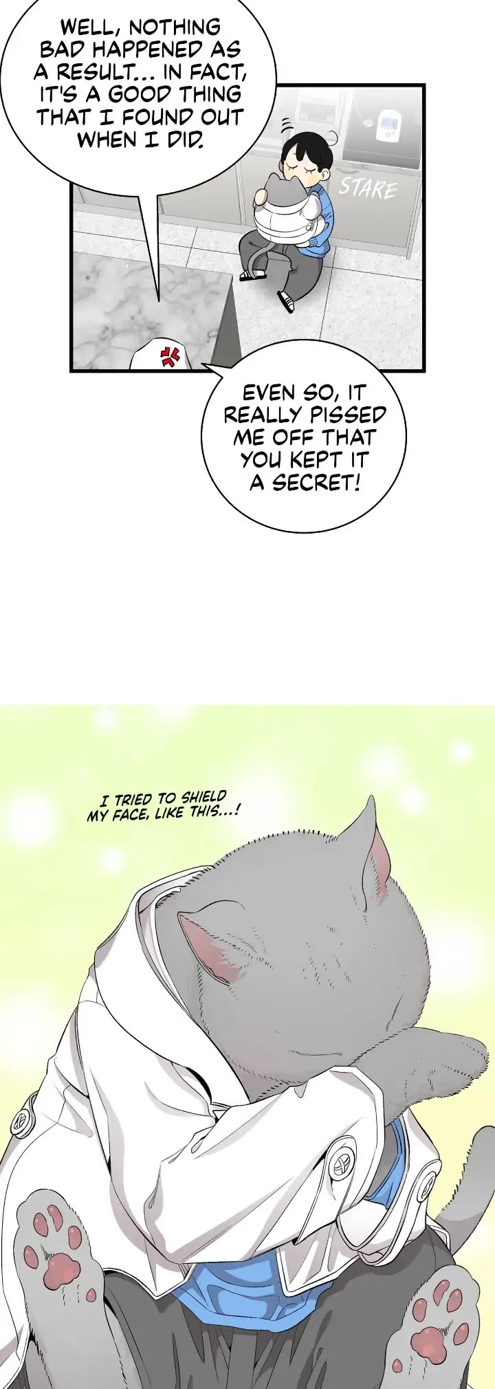 The Skeleton Becomes a Cat Dad chapter 152 page 34