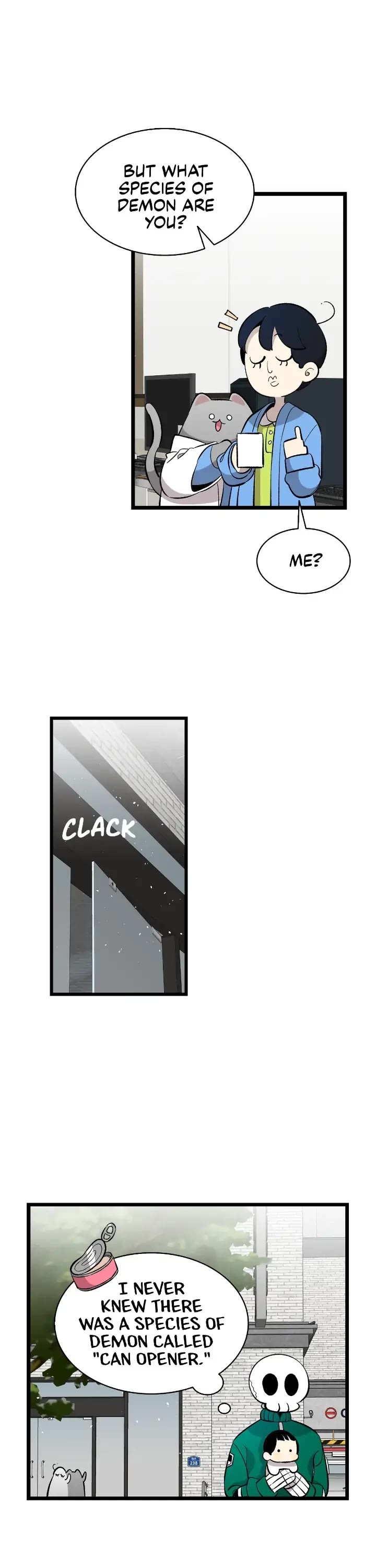 The Skeleton Becomes a Cat Dad chapter 153 page 1