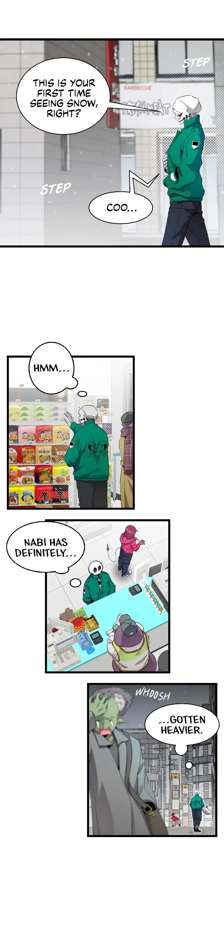 The Skeleton Becomes a Cat Dad chapter 153 page 17