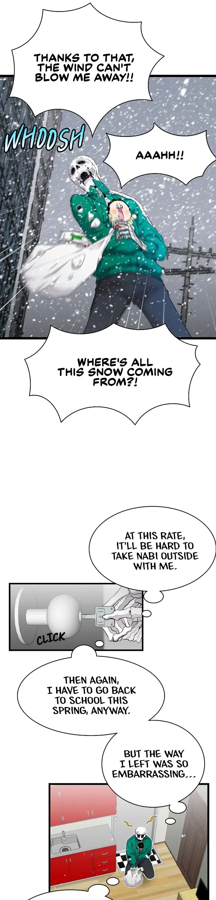 The Skeleton Becomes a Cat Dad chapter 153 page 18