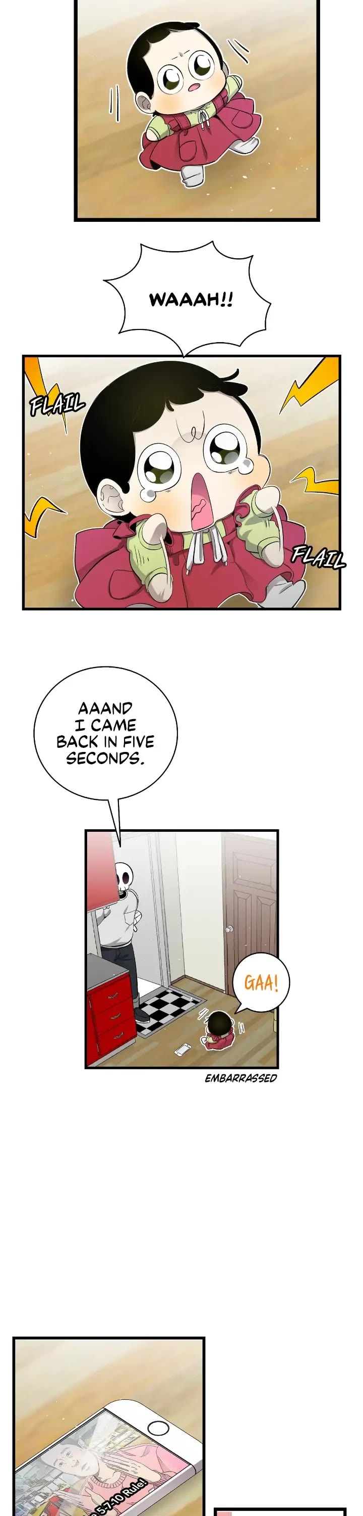 The Skeleton Becomes a Cat Dad chapter 153 page 21