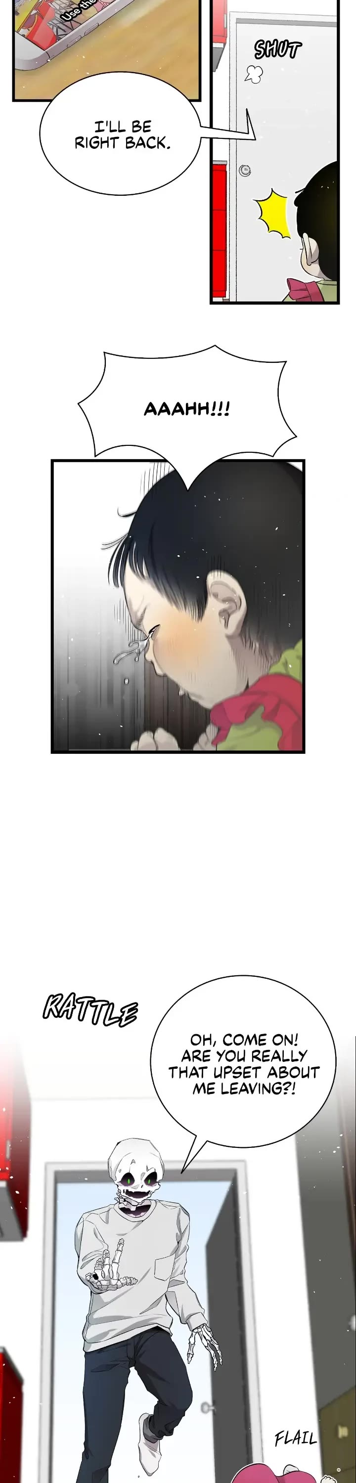 The Skeleton Becomes a Cat Dad chapter 153 page 22