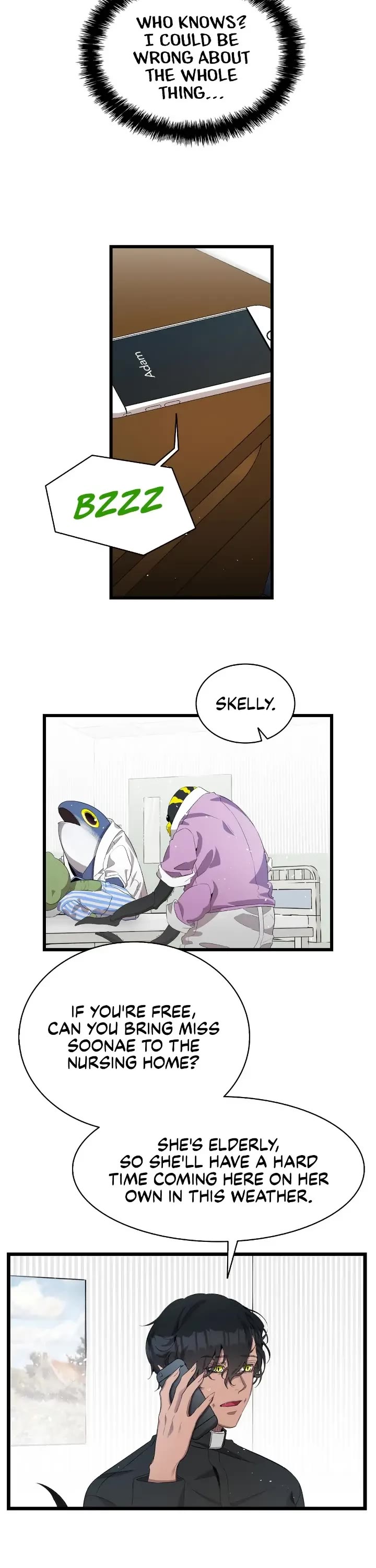 The Skeleton Becomes a Cat Dad chapter 154 page 8