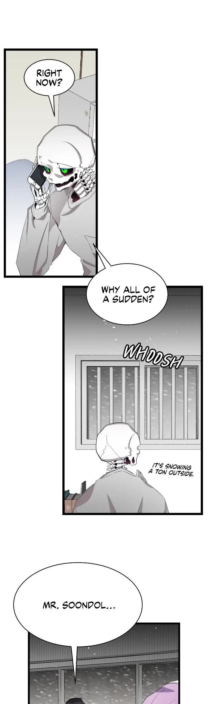 The Skeleton Becomes a Cat Dad chapter 154 page 9