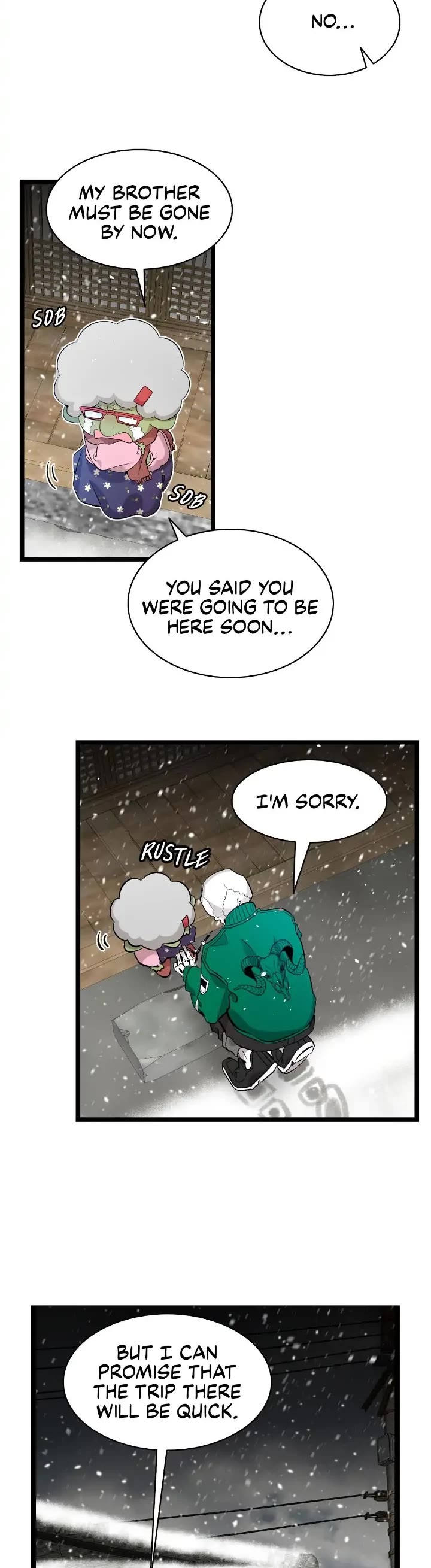 The Skeleton Becomes a Cat Dad chapter 155 page 23