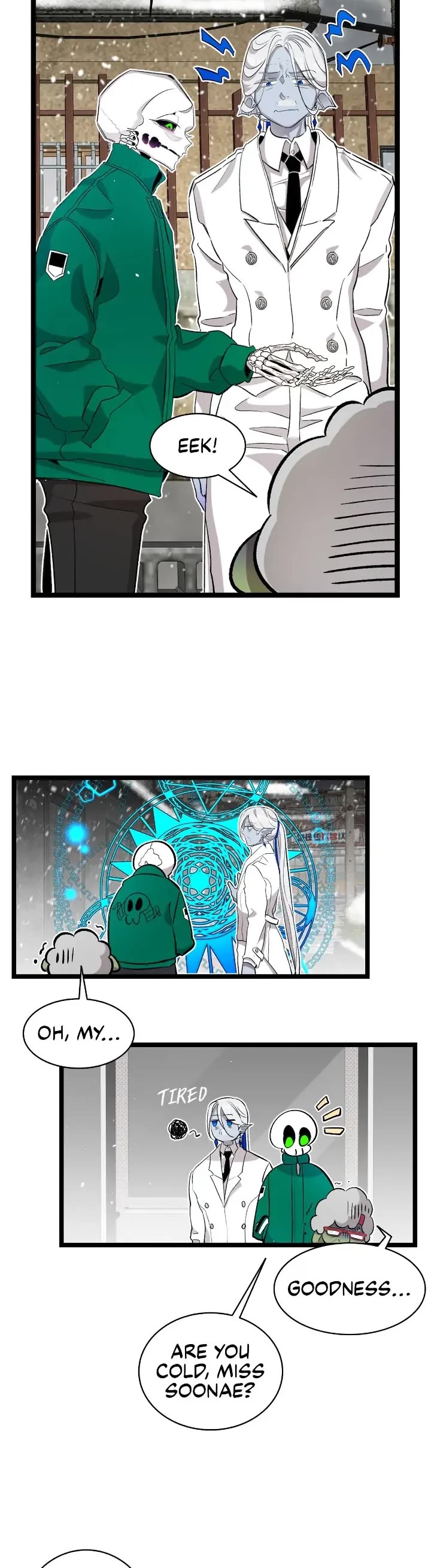 The Skeleton Becomes a Cat Dad chapter 155 page 24