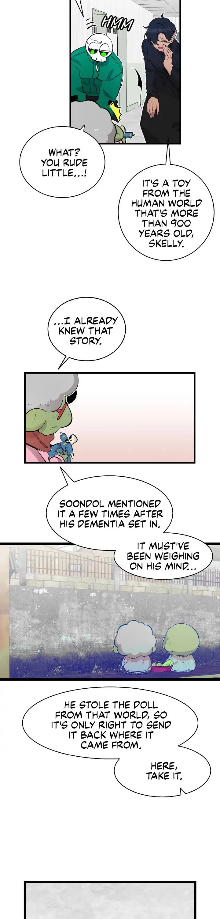 The Skeleton Becomes a Cat Dad chapter 156 page 18