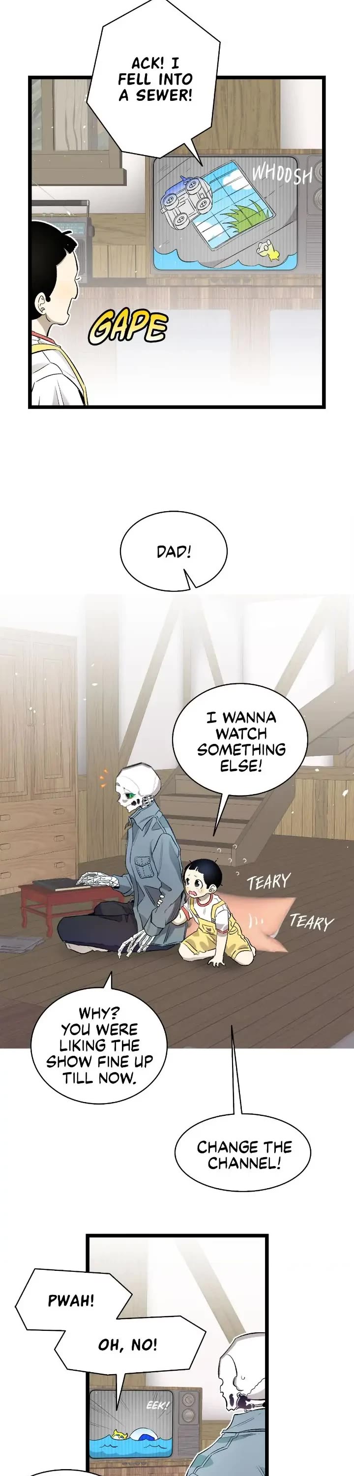 The Skeleton Becomes a Cat Dad chapter 156 page 28