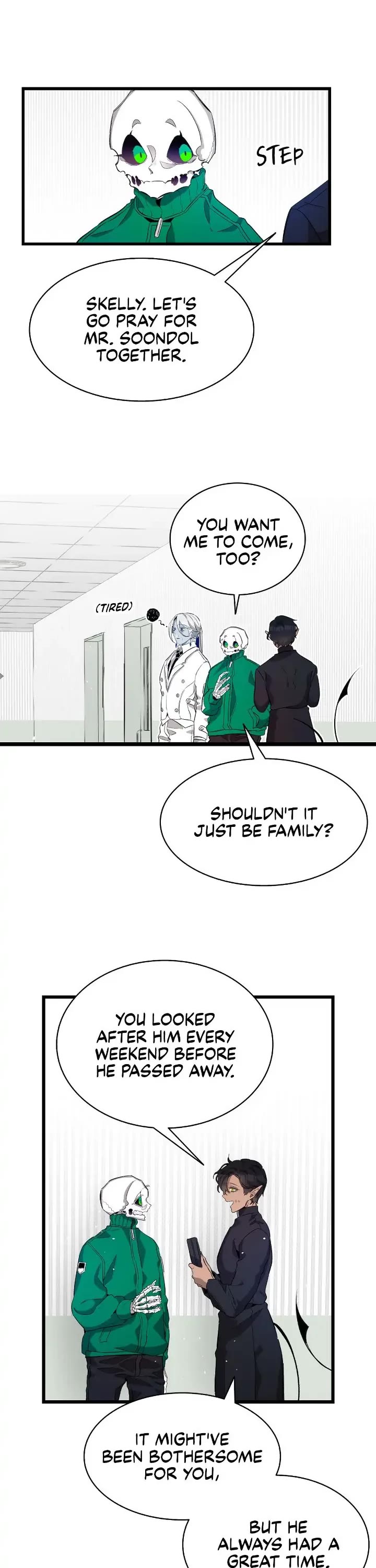 The Skeleton Becomes a Cat Dad chapter 156 page 3