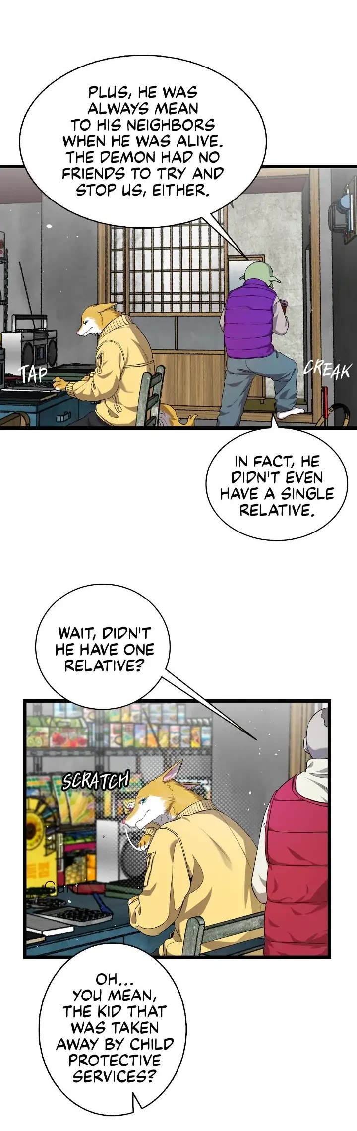 The Skeleton Becomes a Cat Dad chapter 157 page 4