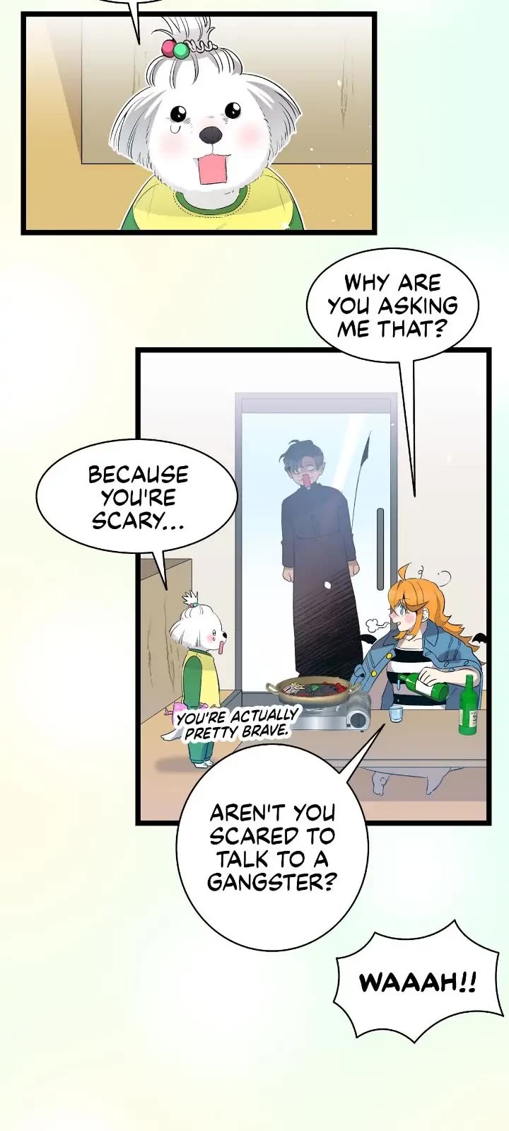 The Skeleton Becomes a Cat Dad chapter 158 page 14