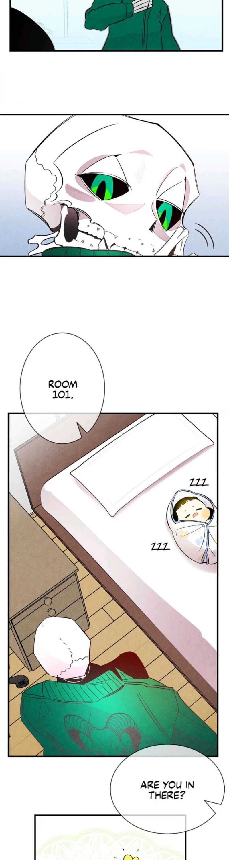 The Skeleton Becomes a Cat Dad chapter 16 page 17