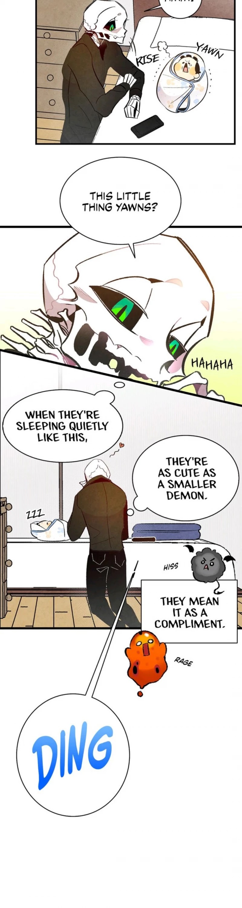 The Skeleton Becomes a Cat Dad chapter 16 page 22