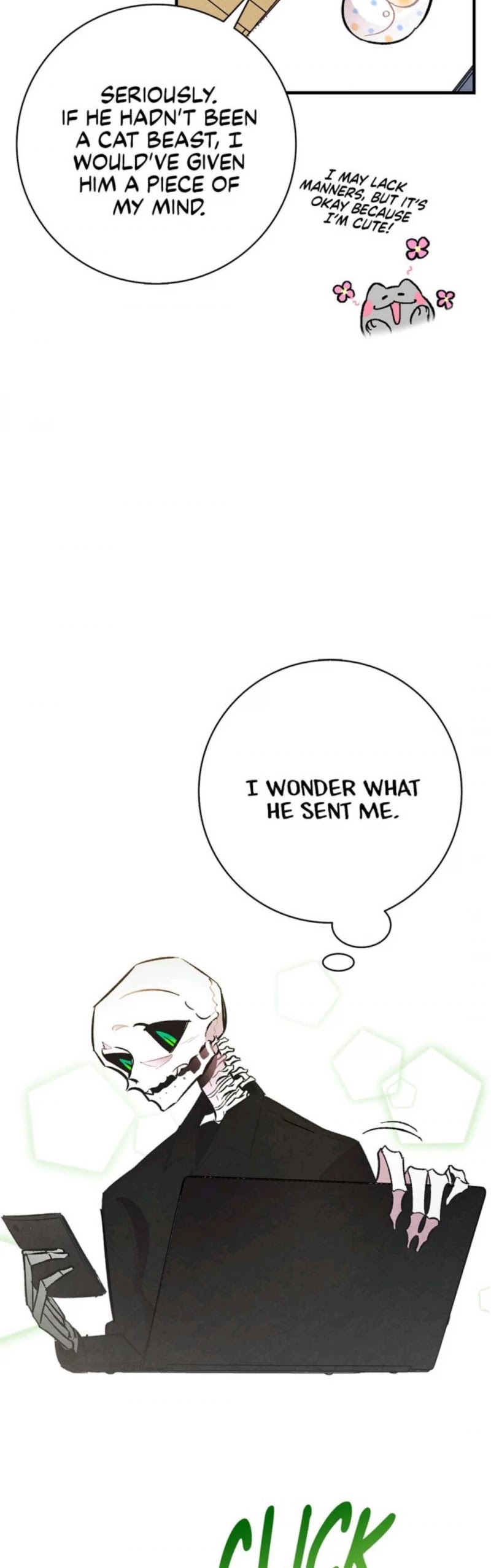The Skeleton Becomes a Cat Dad chapter 16 page 24