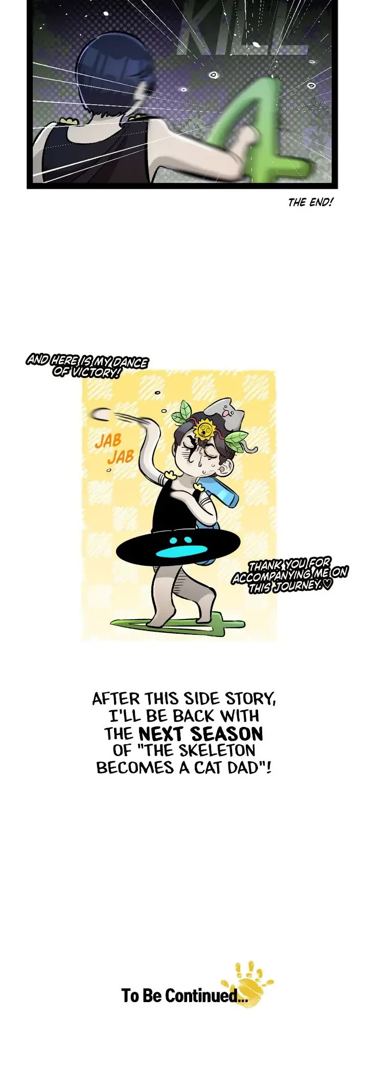 The Skeleton Becomes a Cat Dad chapter 161 page 34