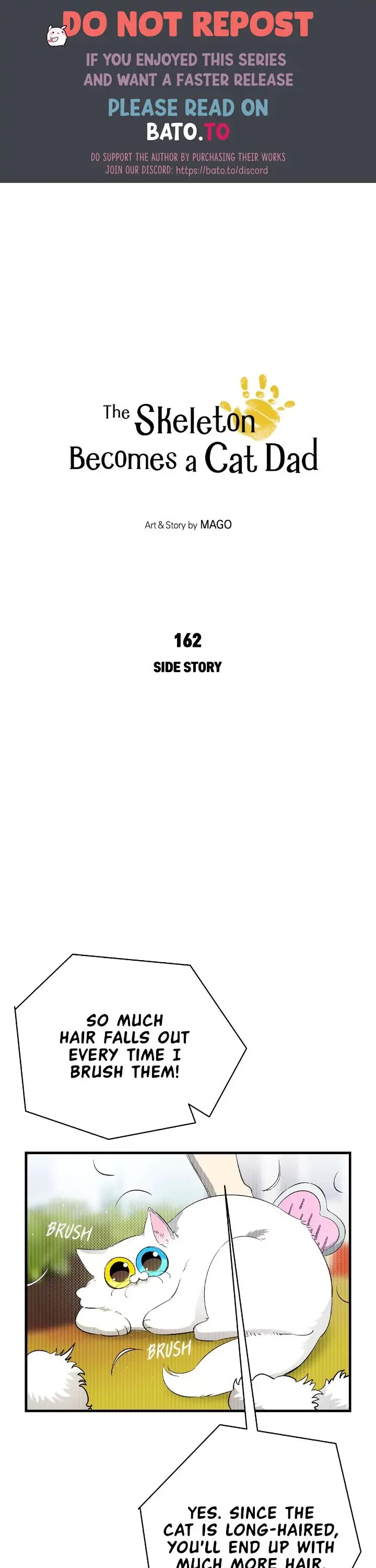 The Skeleton Becomes a Cat Dad chapter 162 page 1