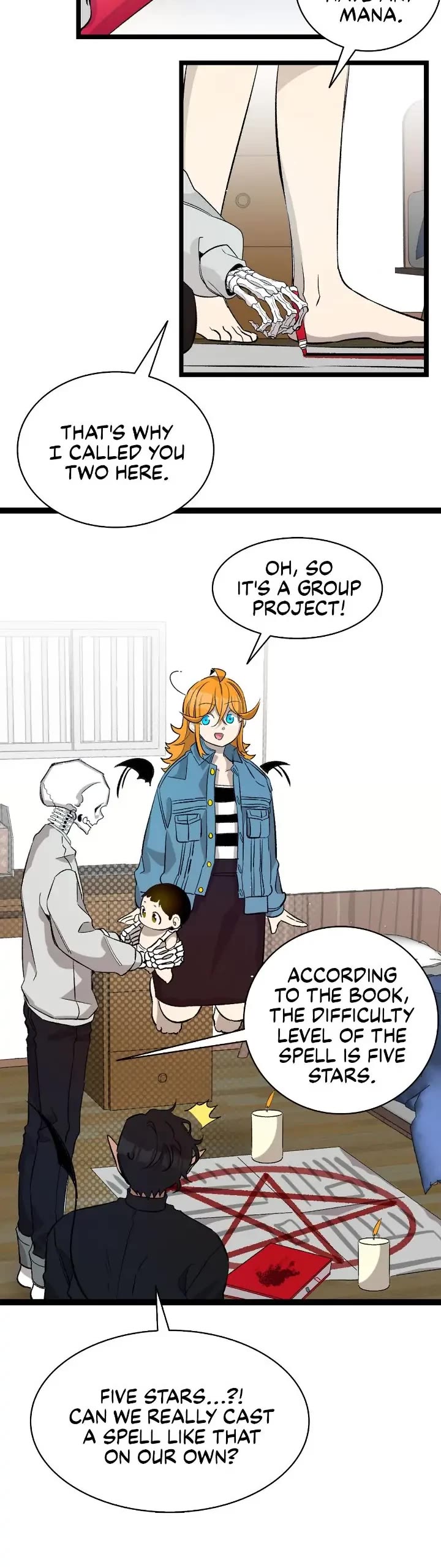 The Skeleton Becomes a Cat Dad chapter 162 page 10