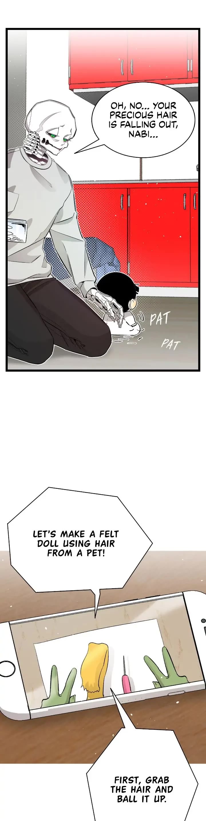 The Skeleton Becomes a Cat Dad chapter 162 page 4