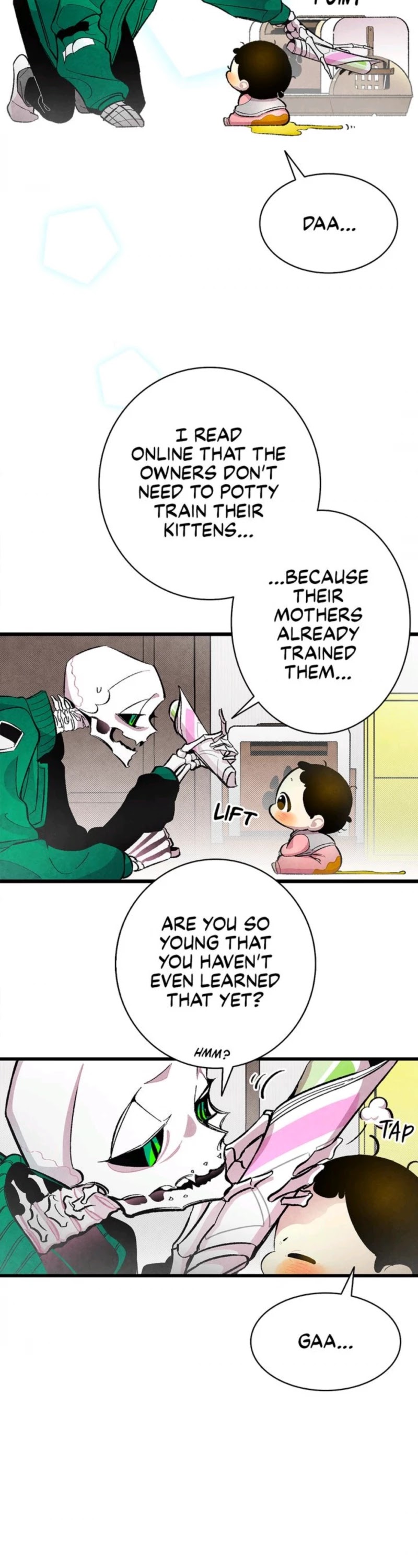 The Skeleton Becomes a Cat Dad chapter 17 page 5
