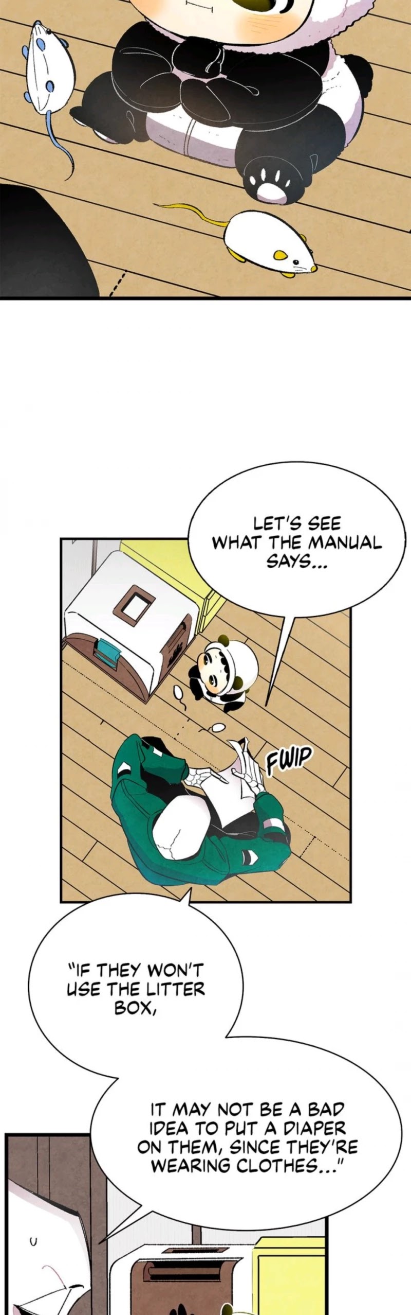 The Skeleton Becomes a Cat Dad chapter 17 page 7