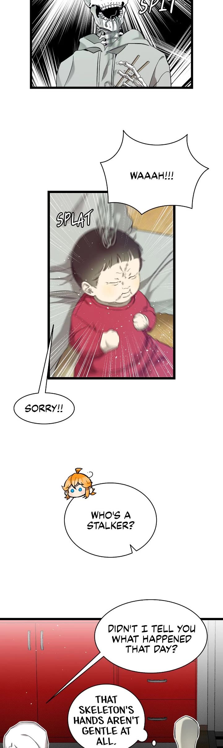 The Skeleton Becomes a Cat Dad chapter 174 page 35