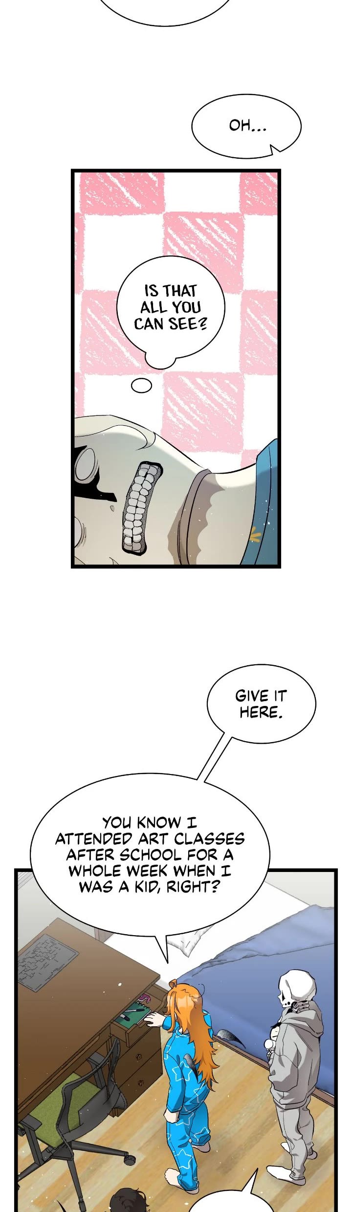 The Skeleton Becomes a Cat Dad chapter 174 page 45