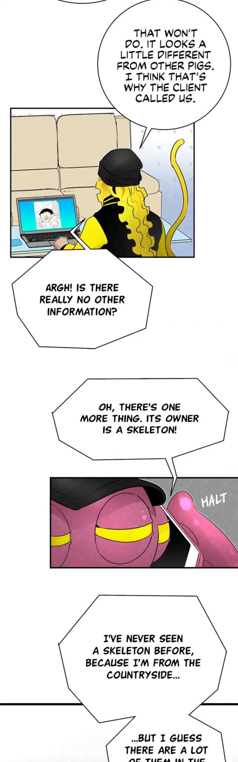 The Skeleton Becomes a Cat Dad chapter 18 page 16