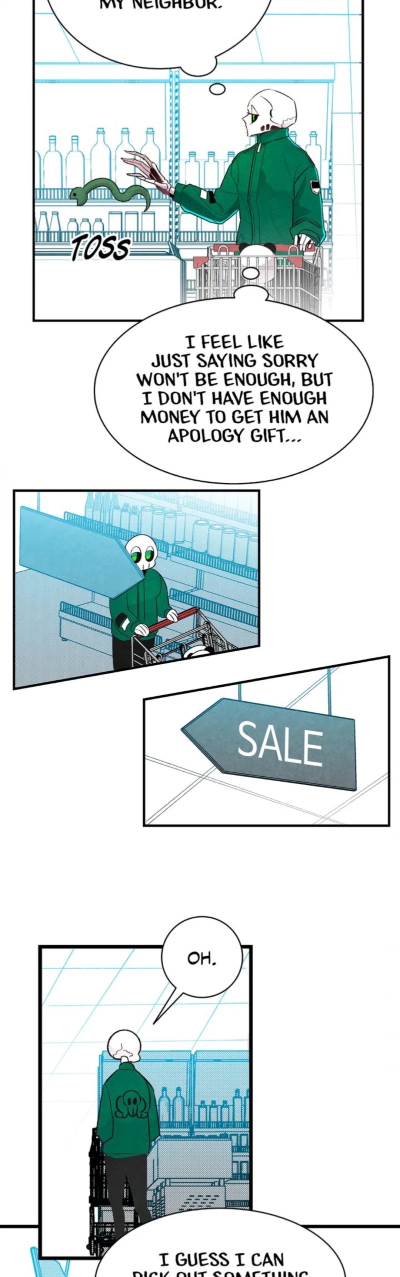 The Skeleton Becomes a Cat Dad chapter 18 page 23