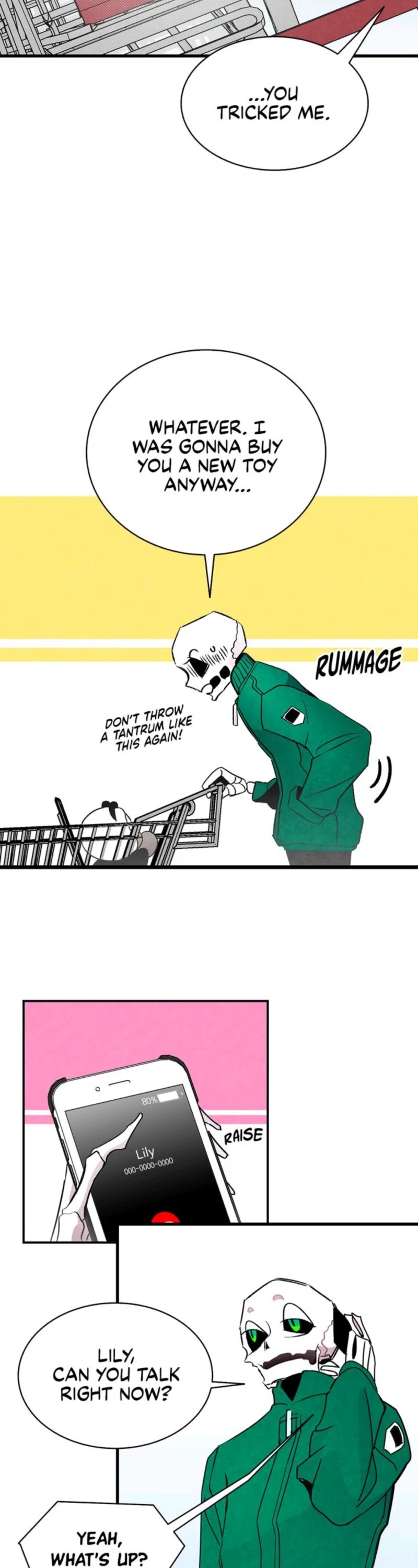 The Skeleton Becomes a Cat Dad chapter 18 page 30