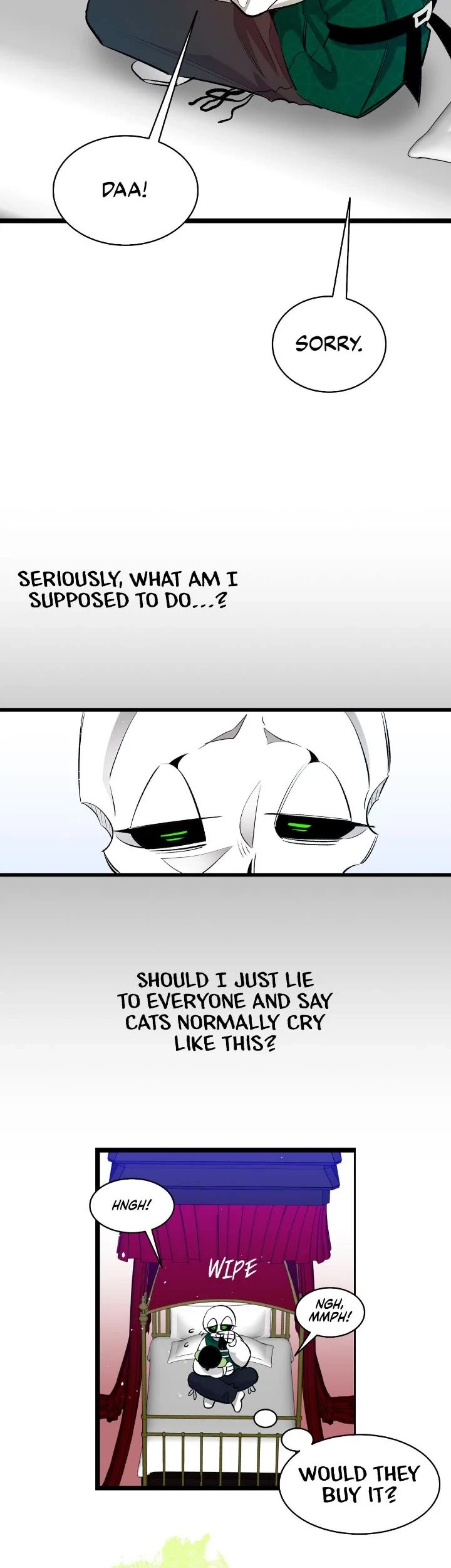 The Skeleton Becomes a Cat Dad chapter 183 page 15